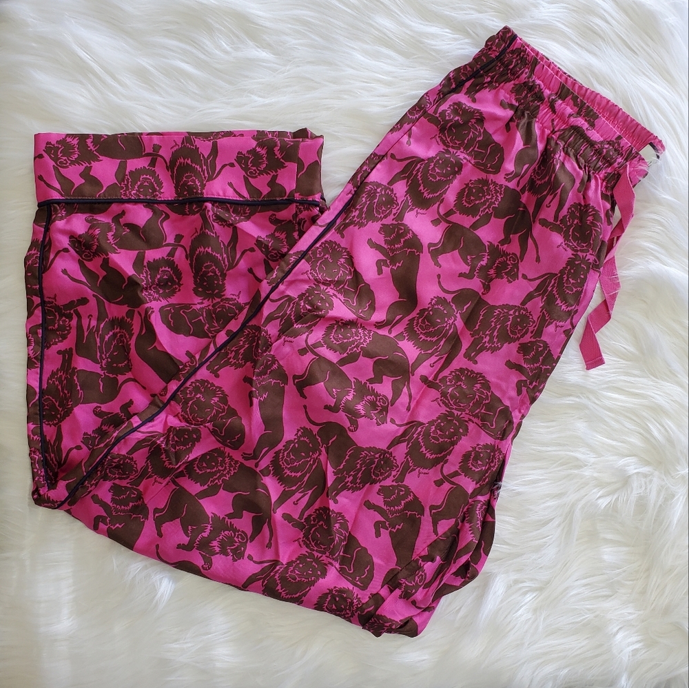 J crew silk pajama pants, size 6.
